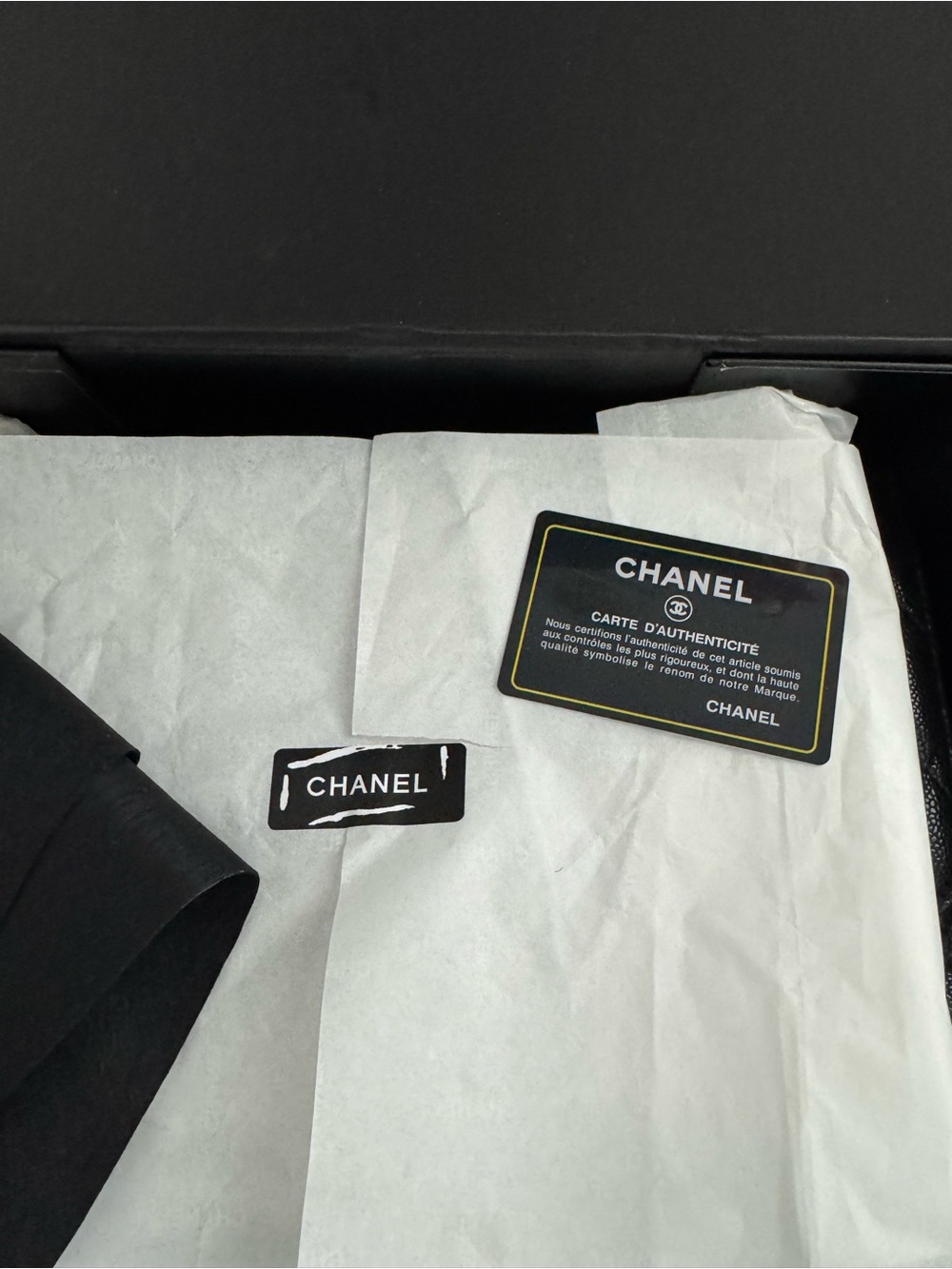 Chanel Classic Flap Bag with Caviar Leather - Picture 15 of 16